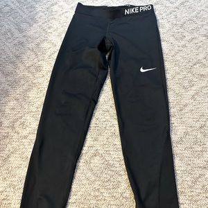 black nike pro leggings